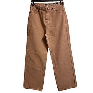 Fashion Nova Womens Size 7 Jeans Wide Leg Pants Boho Hippie Grunge New Baggy Y2K